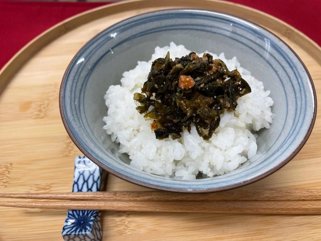 酒悦謹製　高菜めんたい（80g）×6本